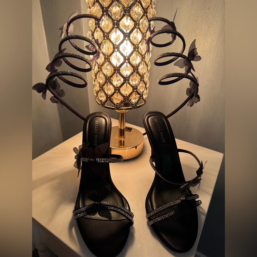 Butterfly Ankle Wrap Heels
